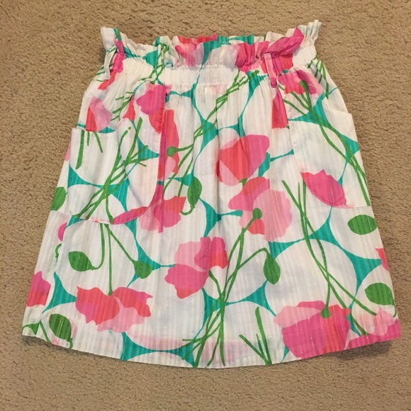 LILLY PULITZER MINI-SKIRT-LIKE NEW-ELASTIC WAIST - Picture 4 of 11